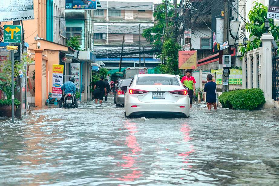 Un orage est passé par là